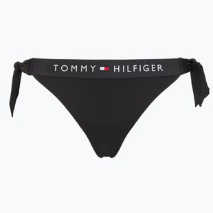 Tommy Hilfiger Side Tie Cheeky долнище на бански костюм черно