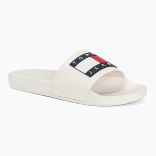 Дамски джапанки Tommy Jeans Flag Pool Slide Ess ecru