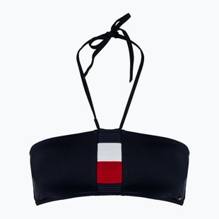 Горнище на бански костюм Tommy Hilfiger Bandeau desert sky