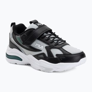 Детски обувки FILA Madrun Velcro black/posy green