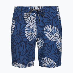 Мъжки плажни шорти Hurley Dypsis Leaves Volley Swim Short Navy