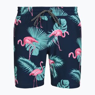 Мъжки плажни шорти Hurley Flamingo Volley Swim Hort Navy