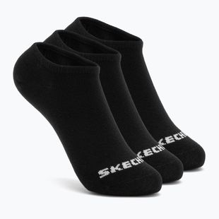 Детски чорапи SKECHERS Non Terry No Show 3 чифта black