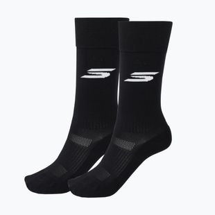 Мъжки чорапи SKECHERS 1/2 Terry Over The Knee 2 чифта black
