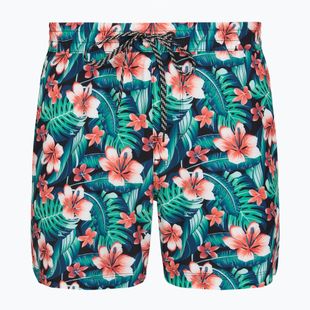 Мъжки плажни шорти Hurley Cabana Floral Volley Swim Short Black