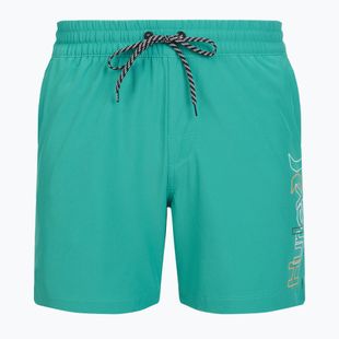 Мъжки плажни шорти Hurley Crossover Volley Swim Short Teal Tint