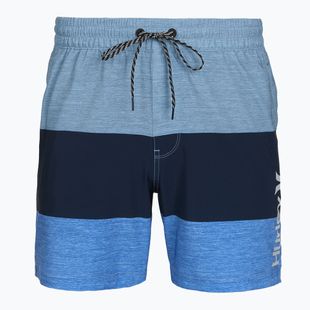 Мъжки плажни шорти Hurley Color Blocked Volley Swim Short Baby Blue
