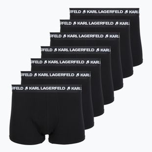 Мъжки боксерки KARL LAGERFELD Logo Trunk 7 чифта black