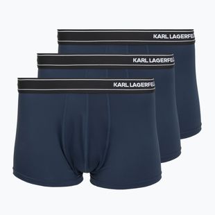 Мъжки боксерки KARL LAGERFELD Stripe Logo Micro Trunk 3 чифта mood indigo