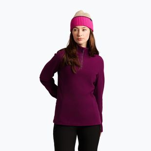 Дамски поларен суитшърт Protest PRTRemutez 1/4 Zip Active current purple