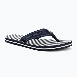 Дамски джапанки Tommy Hilfiger Stripes Beach Sandal space blue