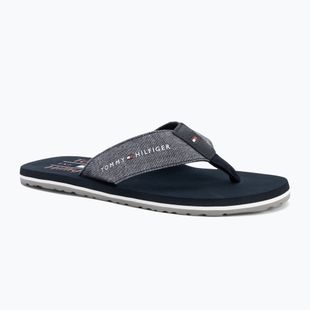 Мъжки джапанки Tommy Hilfiger Chambray Beach Sandal desert sky