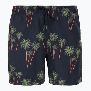Мъжки къси панталони за плуване Tommy Hilfiger Medium Drawstring Print palm tropical aop desert sky