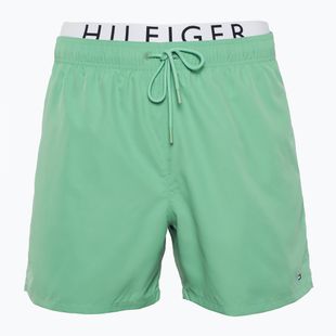Мъжки къси панталони с шнур за плуване Tommy Hilfiger Medium Dw fort green
