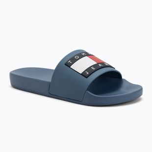Джапанки Tommy Jeans Pool Slide Ess DBX blue coast за мъже