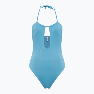 Дамски бански костюм от една част Calvin Klein KW0KW02725 Plunge - RP adriatic blue