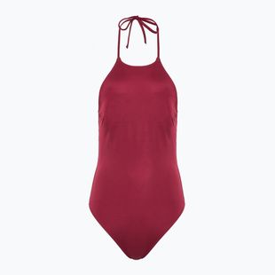 Дамски бански костюм от една част Calvin Klein KW0KW02733 High Neck - RP plum gaze