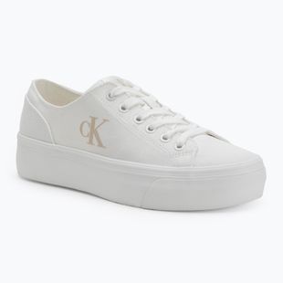 Calvin Klein дамски маратонки YW0YW01763 Vulc Flatform Low Cv MG triple bright white
