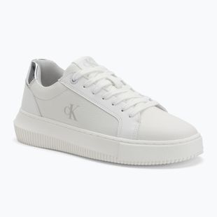 Calvin Klein дамски обувки YW0YW01769 Chunky Cupsole Low Mg bright white/silver