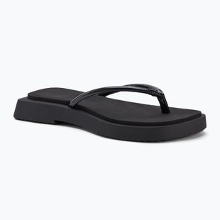 Дамски джапанки Calvin Klein YW0YW01716 Sq Low Wedge Sandal Stitch triple black
