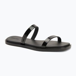 Calvin Klein дамски джапанки HW0HW02417 Double Bar Slide - Jelly black