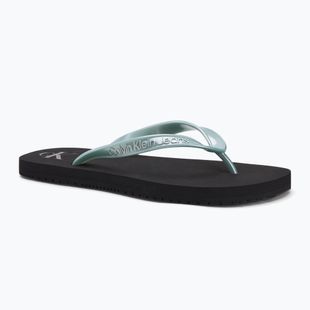 Calvin Klein дамски джапанки YW0YW01719 Beach Sandal Monologo Tpu black/cloud blue