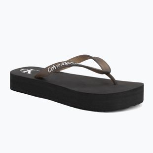 Дамски джапанки Calvin Klein YW0YW01830 Beach Sandal Flatform Tpu black/bright white