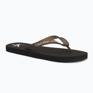 Мъжки Calvin Klein YM0YM01267 Beach Sandal Transparent Tpu black/bright white джапанки