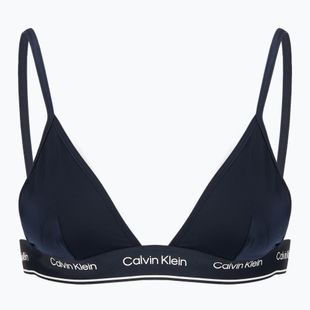 Горна част на бански костюм Calvin Klein Triangle-RP тъмен сапфир