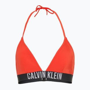 Горнище на бански костюм Calvin Klein KW0KW02854 Intense Power Triangle-RP flamingo chili