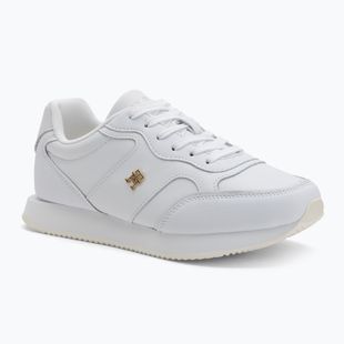 Tommy Hilfiger дамски обувки Leather Runner white