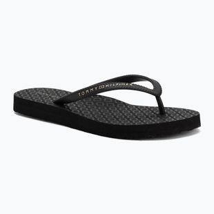 Tommy Hilfiger дамски джапанки Strap Beach Sandal black