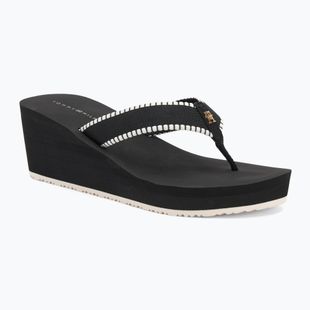 Tommy Hilfiger дамски джапанки Wedge Beach Sandal black