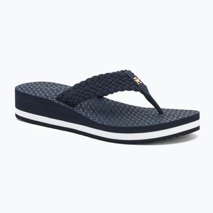 Tommy Hilfiger Crochet Mid Beach Sandal дамски джапанки space blue