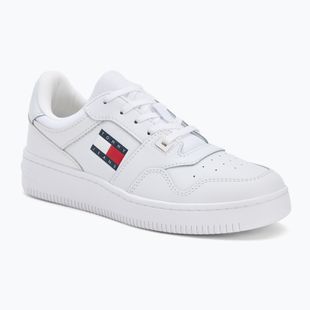 Дамски обувки Tommy Jeans Retro Basket white