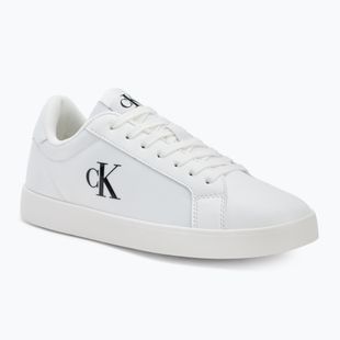 Дамски обувки Calvin Klein YW0YW01781 3 Cupsole Laceup PU MG bright white