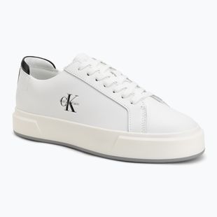 Дамски обувки Calvin Klein YW0YW01945 Basket Cups Laceup Leather bright white/black