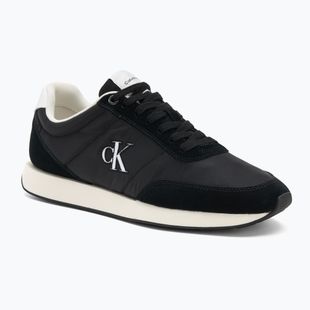 Мъжки обувки Calvin Klein YM0YM01361 Retro Runner Essential MIX MAT black/bright white