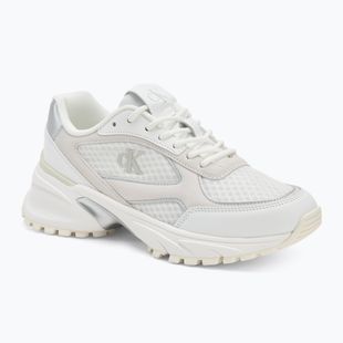 Дамски обувки Calvin Klein YW0YW02009 Hike Runner Mesh Mix MET MG bright white/silver