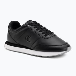 Дамски обувки Calvin Klein YW0YW01942 Retro Runner Lace Up Leather MG black/formal grey