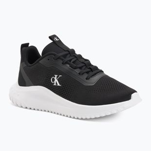 Дамски обувки Calvin Klein YW0YW01992 Eva Runner Drawstring Mix MG black/bright white