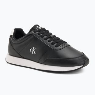 Мъжки обувки Calvin Klein YM0YM01355 Retro Runner Essential Leather black/bright white