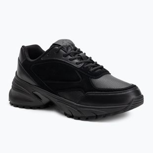 Мъжки обувки Calvin Klein YM0YM01289 Hike Runner HF Leather Mix triple black
