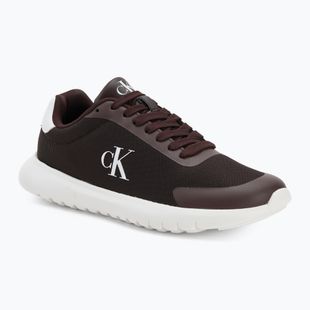 Дамски обувки Calvin Klein YW0YW01750 3 Eva Runner Mesh MG brown out/green haze