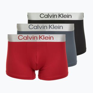 Боксерки Calvin Klein LV00NB4269 Trunk 3 чифта black/adrenaline rush/white/black