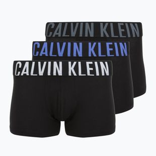 Боксерки Calvin Klein 000NB3608A Trunks 3 чифта black bodies/turbulence/white/iridescent