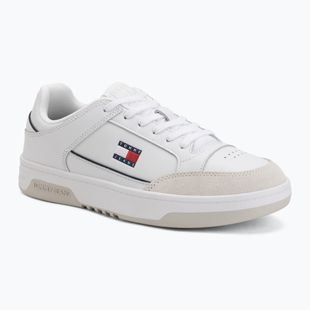 Мъжки обувки Tommy Jeans Cupsole Leather white