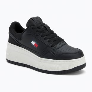 Дамски обувки Tommy Jeans Retro Basket Flatform black