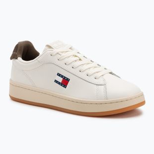 Дамски обувки Tommy Jeans Archive Court ivory/homestead