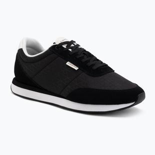 Мъжки обувки Calvin Klein HM0HM02140 Retro Runner Ripstop Aop black/bright white